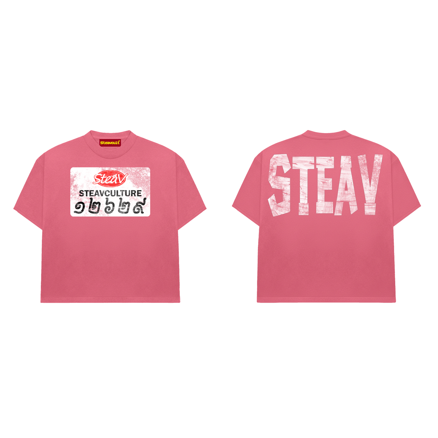 STEAV TEE 002 (PINK)