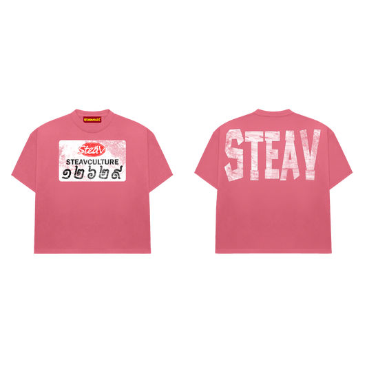 STEAV TEE 002 (PINK)