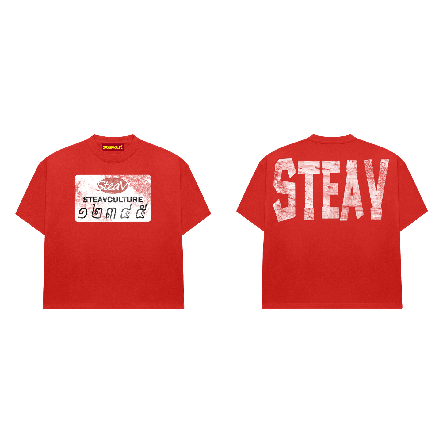 STEAV TEE 002 (RED)